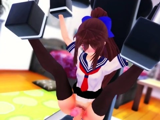Hentai Schoolgirl After Class Sex With Teacher
